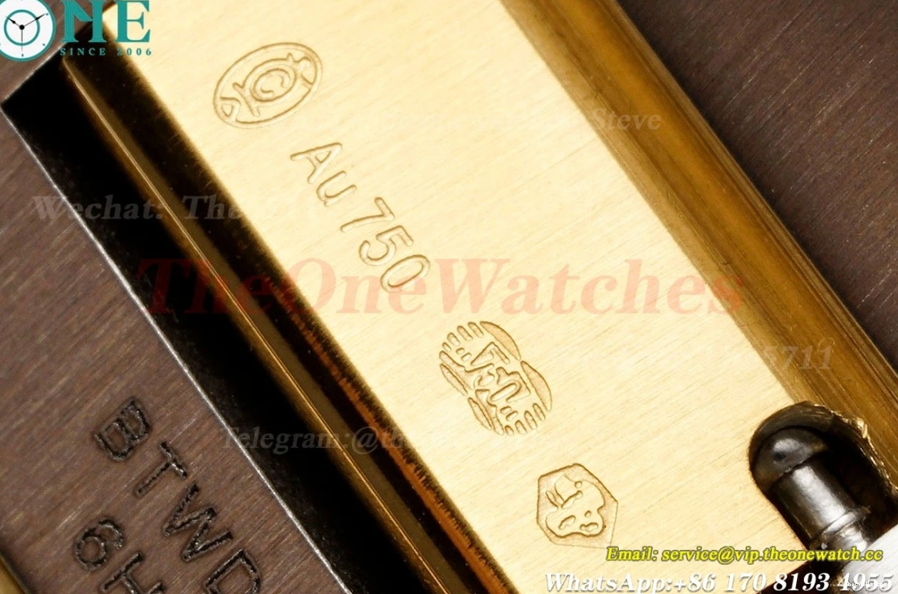 42mm A2824 SS White Dial AF Bleu Ballon Cartier YG De 0121